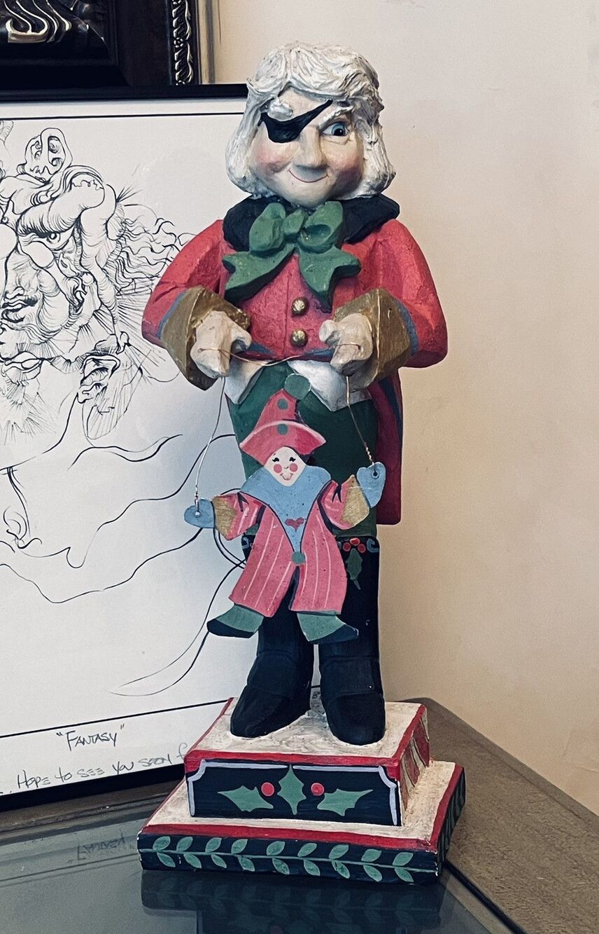 1992 House Of Hatten Uncle Drosselmeyer Puppeteer Nutcracker Ballet Handcrafted